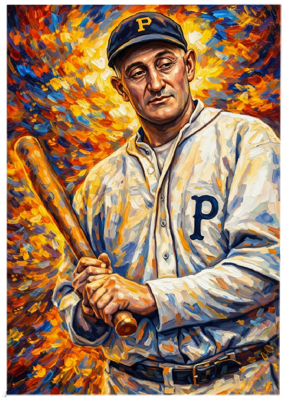 HONUS WAGNER * Pittsburgh Pirates * BASEBALL * Novelty Art Card * ATC ACEO