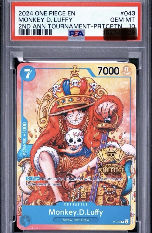 One Piece Mystery Slab! PSA Or CGC 10 GRADED SLAB 💎 With chase!