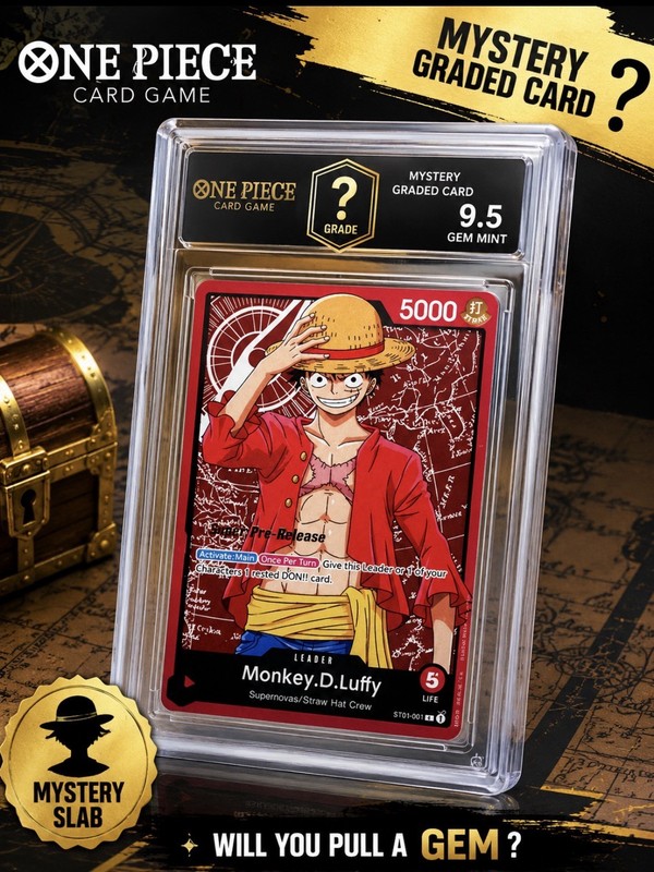 One Piece Mystery Slab! PSA Or CGC 10 GRADED SLAB 💎 With chase! view 2