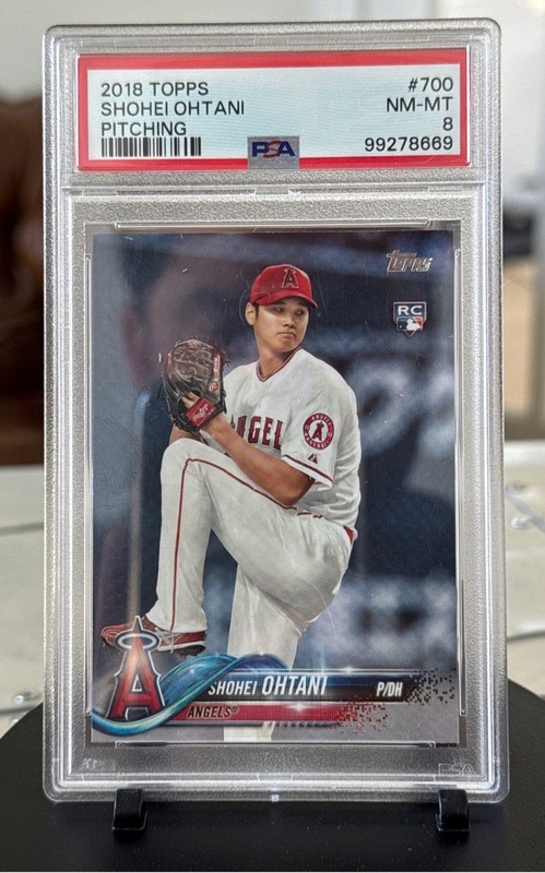 2018 Topps - Shohei Ohtani #700 White Jersey (RC)