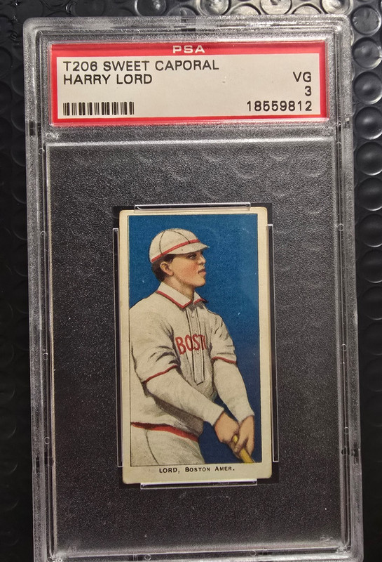 T206 Sweet Caporal Harry Lord PSA 3