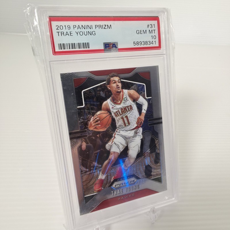 2019-20 Prizm Trae Young Silver Prizm #31 PSA 10 GEM MINT Atlanta Hawks