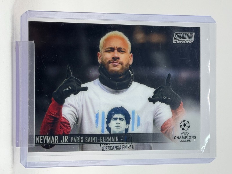 NEYMAR JR 2021-22 TOPPS STADIUM CLUB CHROME UCL #89 PSG Q7013