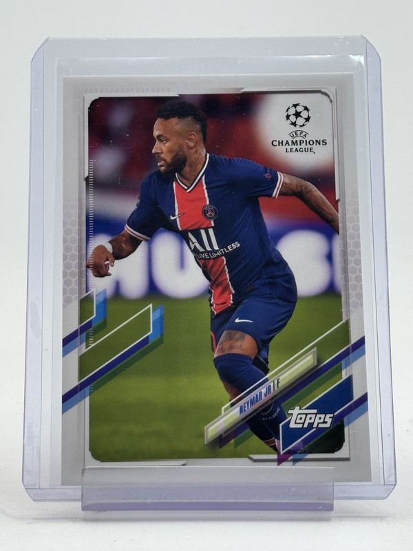NEYMAR JR 2020-21 TOPPS CHROME UCL #16 PSG JAPANESE EDITION Q7013