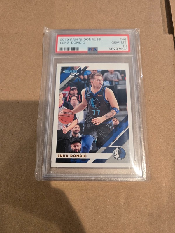 2019-20 Panini Donruss - Luka Dončić #46 - PSA 10 GEM MT - Mavericks