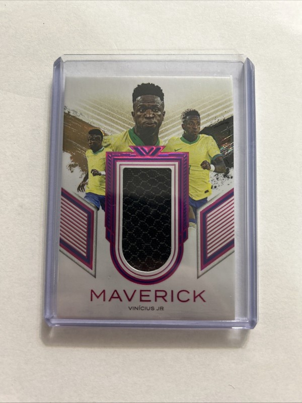 2024 Futera Unique Vinicius Jr. Maverick Match Worn Patch 1/6