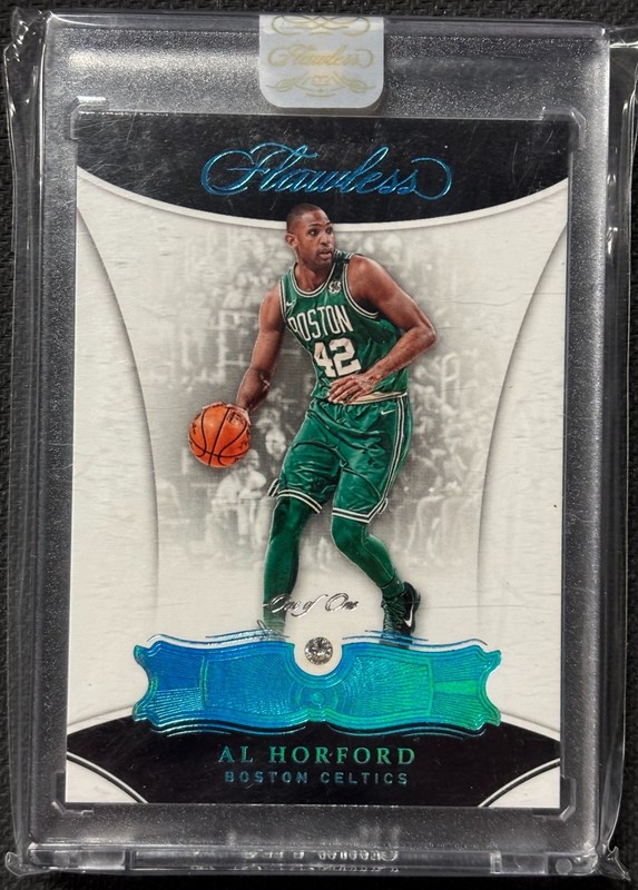 2017-18 Panini Flawless Al Horford DIAMOND ONE OF ONE 1/1 Celtics NBA