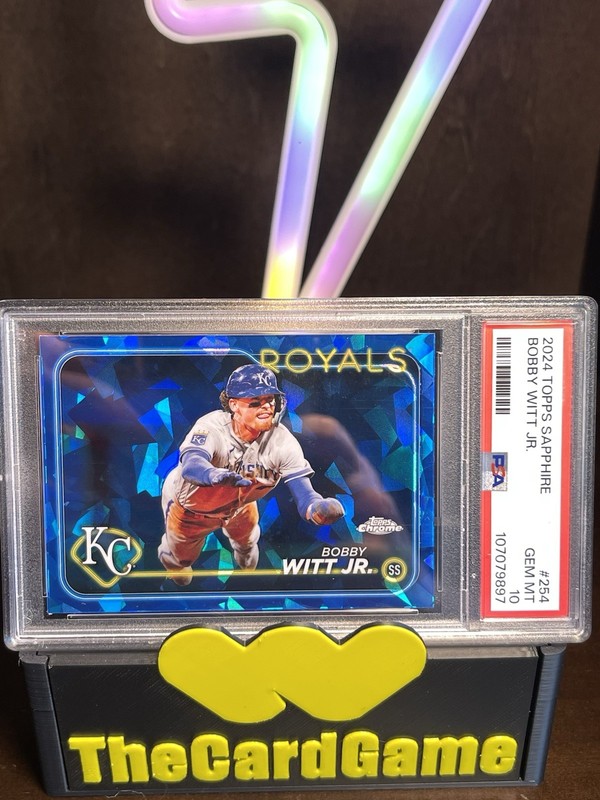2024 Topps Chrome Sapphire Bobby Witt Jr. #254 Royals PSA 10 Royals!