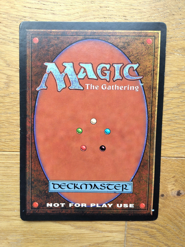 Magic The Gathering Oversized 6x9 Black Lotus Card view 2