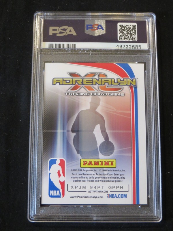 2009 Panini Adrenalyn XL Stephen Curry Rookie PSA 8 NEAR MINT/MINT Future HOF? view 2
