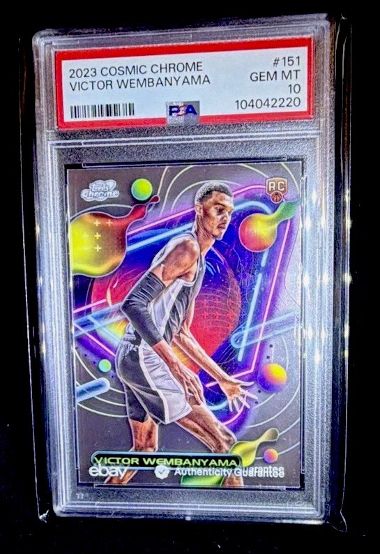 2023-24 Topps Cosmic Chrome - Victor Wembanyama #151 (RC) Psa10