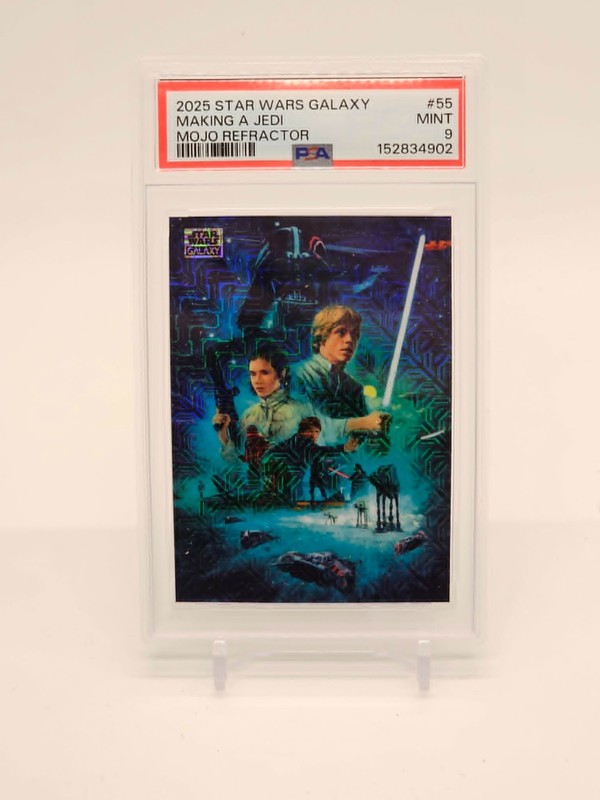 2025 Topps Chrome Star Wars Galaxy Making A Jedi Mojo /50 PSA 9