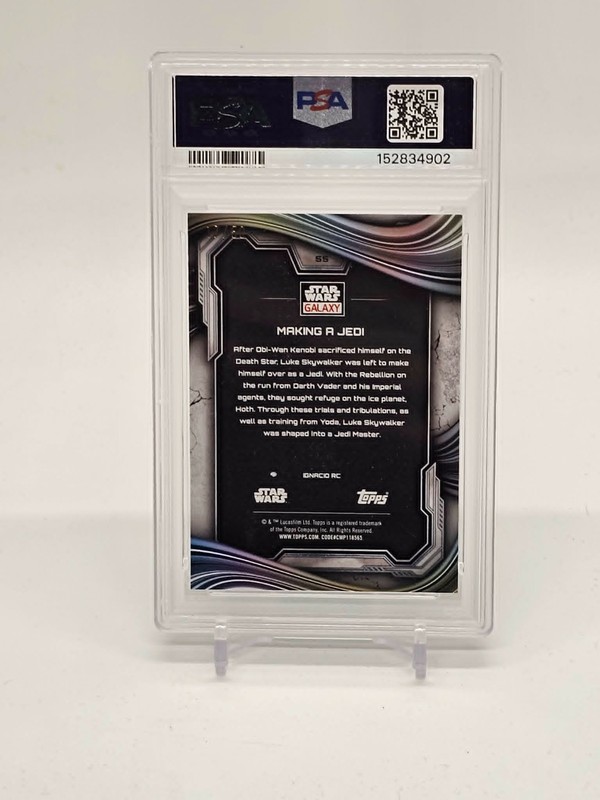 2025 Topps Chrome Star Wars Galaxy Making A Jedi Mojo /50 PSA 9 view 2