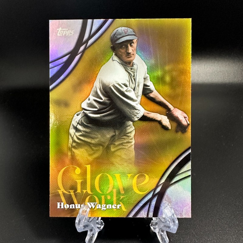 2026 Topps Series 2 - Honus Wagner Glove Work #GW-40 Pirates view 1