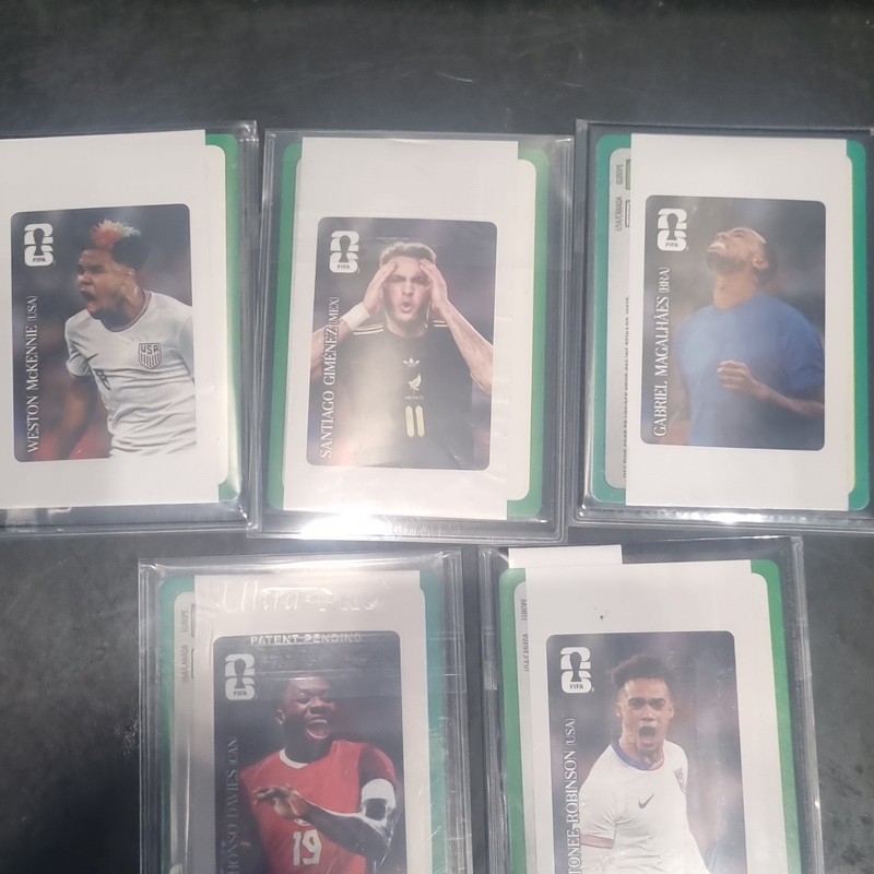 FIFA Soccer Trading Card Lot of 10 Standard Size - Yamal, Kane, Martinez + More view 2