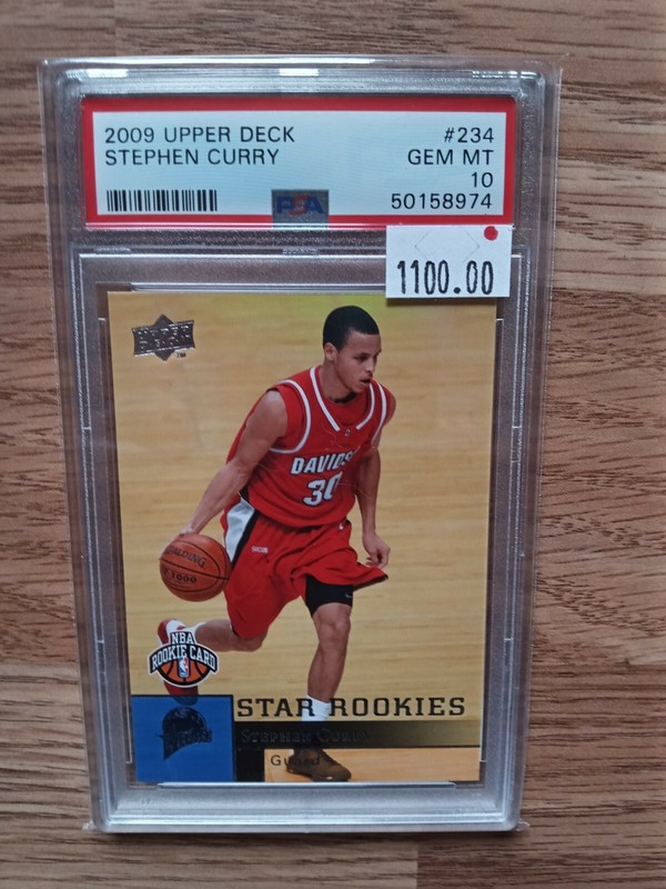 2009-10 UPPER DECK STEPHEN CURRY RC #234 PSA 10 GEM MINT 💎