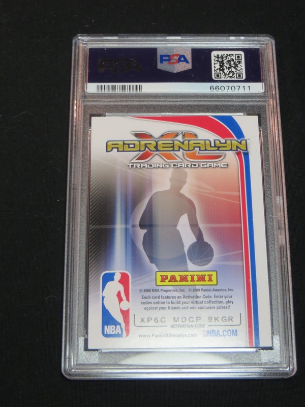 2009 Panini Adrenalyn XL Stephen Curry Rookie PSA 7 NEAR MINT Future HOF? view 2