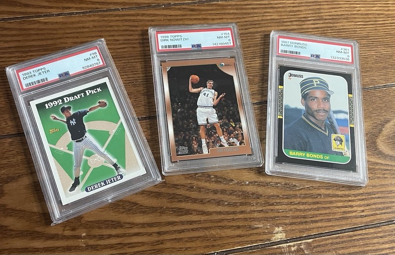 HUGE Sports Card Collection Lot Auto Jersey RC Jeter Griffey Ohtani Brady Rookie view 2