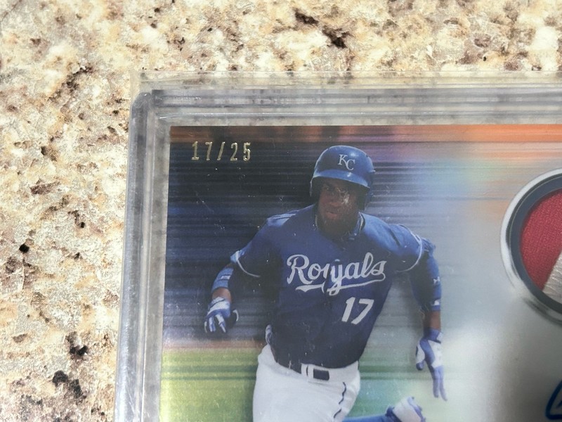 2019 Bowman Chrome Seuly Matias Rookie Auto Jersey Patch # 17 Of 25 Jersey #! view 2