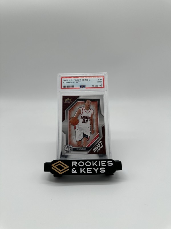 2009 U.D. DRAFT EDITION STEPHEN CURRY RC PSA 9