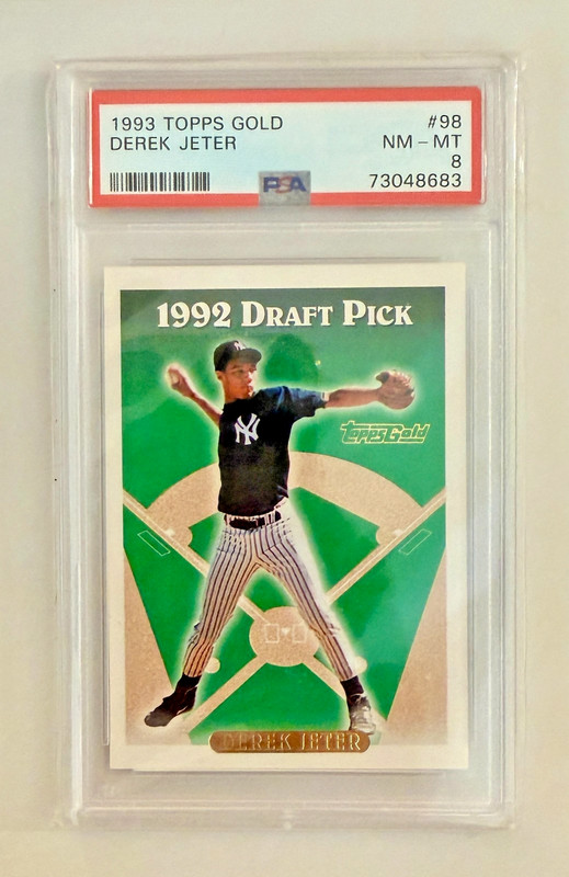 1993 Topps Gold #98 Derek Jeter RC