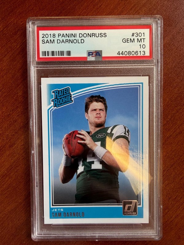 2018 Panini Donruss Sam Darnold PSA 10 #301