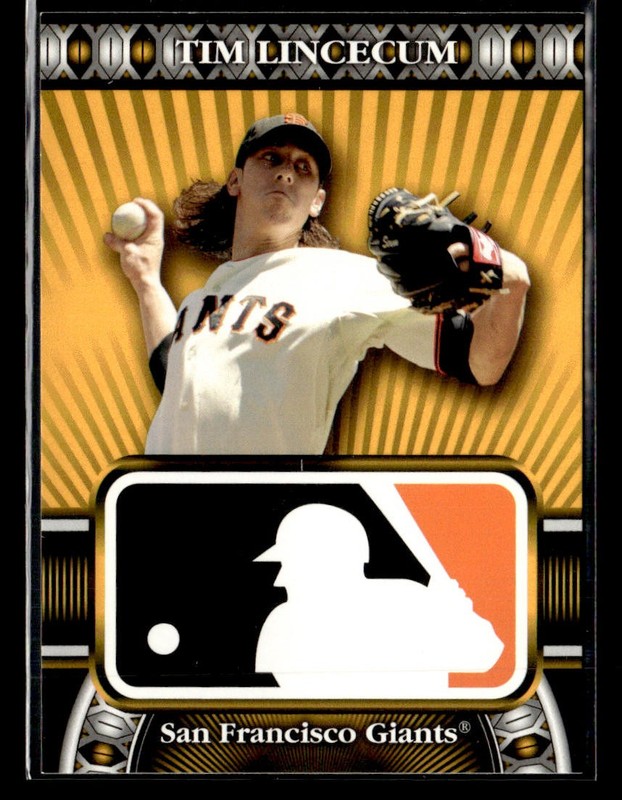 2010 Topps Logoman HTA #HTA-18 Tim Lincecum Card San Francisco Giants