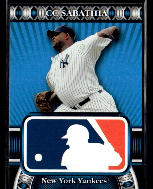 2010 Topps Logoman HTA #HTA-4 CC Sabathia Card New York Yankees