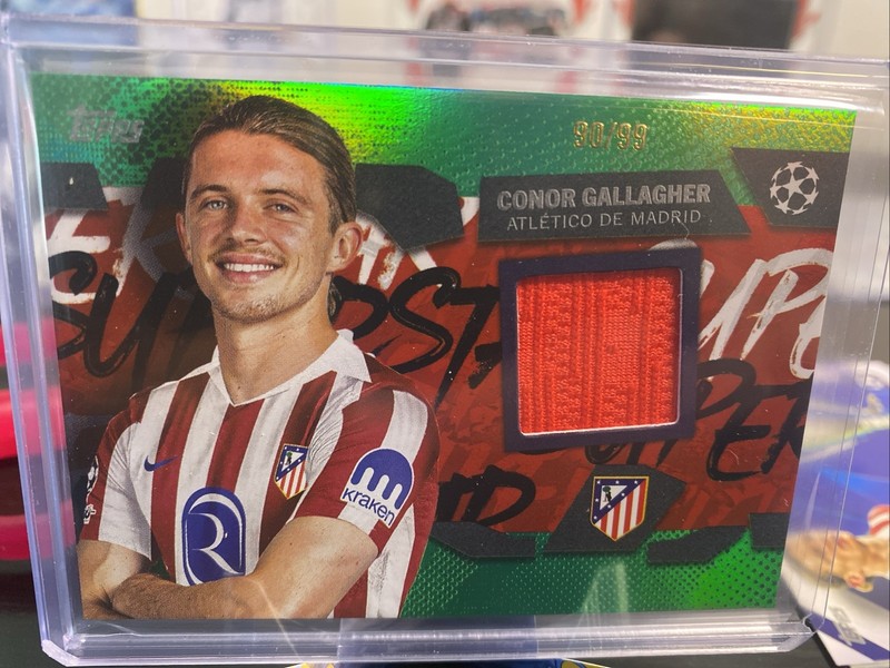 2026 Topps Uefa Club Competition Superstar Relic Match Worn Connor Gallagher /99
