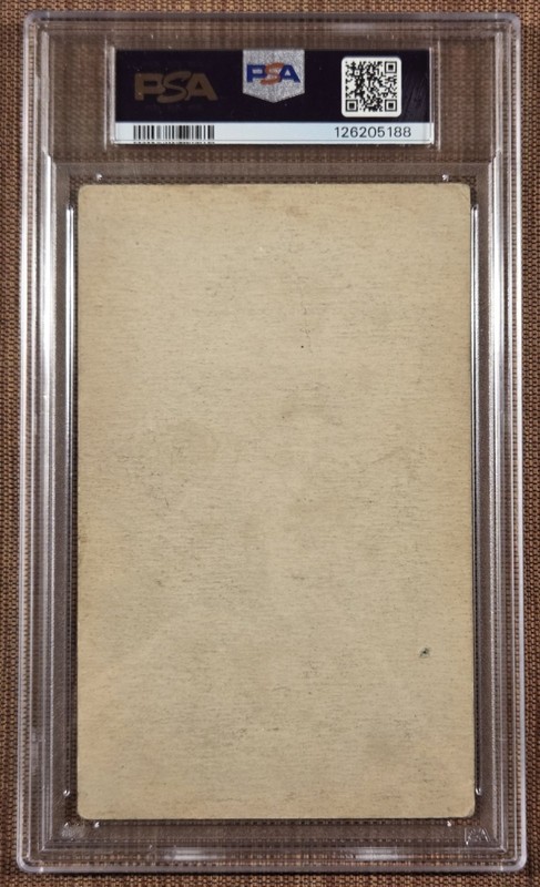 1927 Exhibits Ty Cobb Detroit Tigers Philadelphia A's Baseball Card PSA 1 HOF view 2