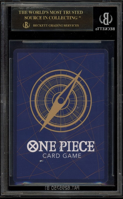 One Piece CCG Demon Aura Nine Sword Asura Blades OP-12-037 BGS 10 BLACK LABEL view 2