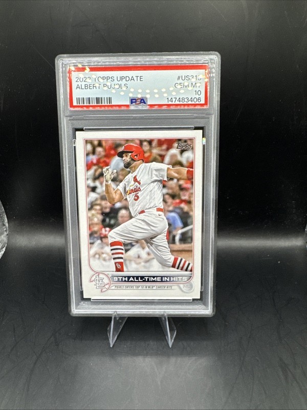 2022 Topps Update | Albert Pujols #US313 | PSA 10 GEM MINT🔥🔥