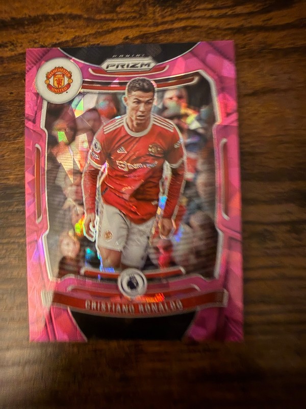 Christian Ronaldo Panini Prizm pink #283