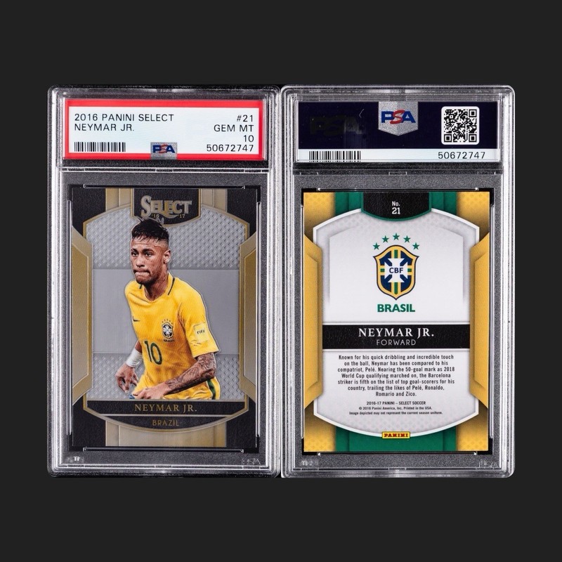 2016 Panini Select Neymar Jr. #21 PSA 10