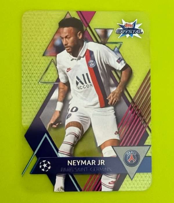 2019-20 Topps Crystal UEFA Champions League #76 Neymar Jr Mint
