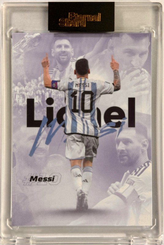 2022 Eternal Shard Limited Release Lionel Messi Argentina Encased