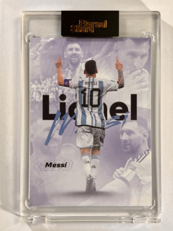 2022 Eternal Shard Limited Release Lionel Messi Argentina Encased view 2