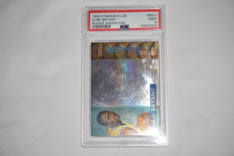1996 Stadium Club Rookie Showcase Kobe Bryant #RS11 PSA 9
