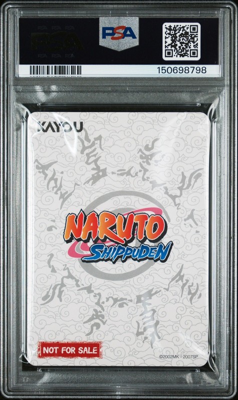 Naruto Uzumaki 003 PSA Magazine Exclusive Naruto PSA 10 view 2