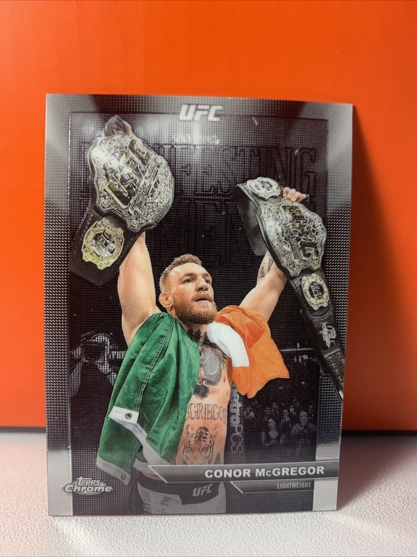 Conor McGregor Manifesting Moments Insert UFC Topps Chrome 2026 #MM-3