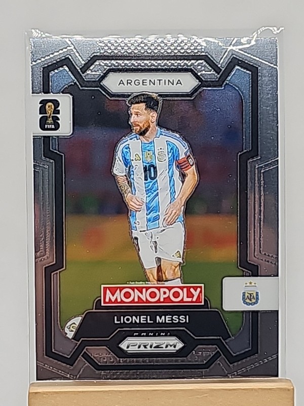 2026 Prizm World Cup Monopoly Lionel Messi #1 Base Argentina