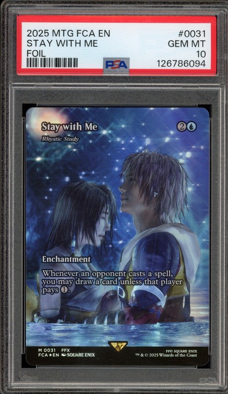 Magic The Gathering MTG Stay With Me FCA Foil #0031 PSA 10