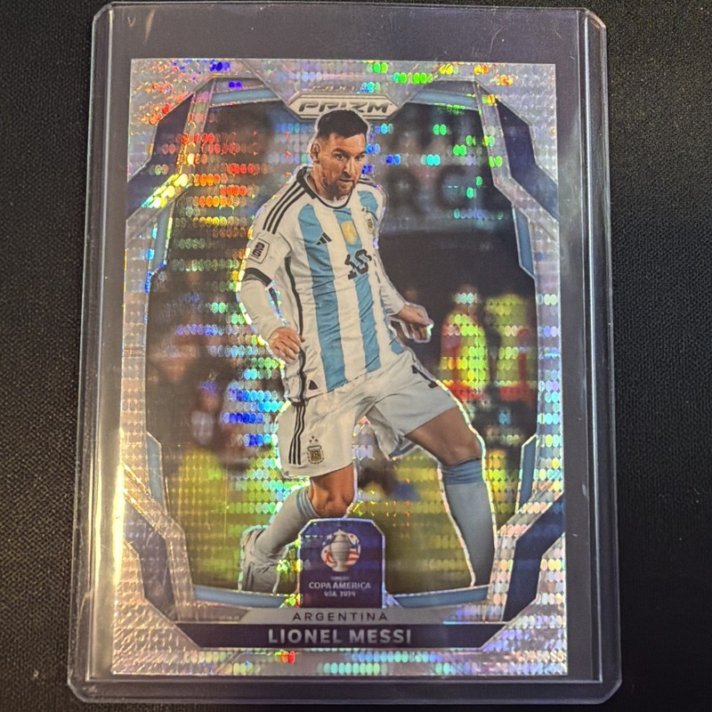 Panini 2024 Prizm CONMEBOL Copa America Lionel Messi #1 Pulsar Prizm Argentina