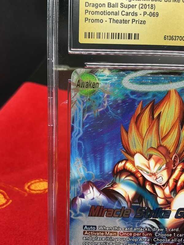 Miracle Strike Gogeta (Movie Promo) P-069 Dragon Ball Super CGC 10 Pristine view 2