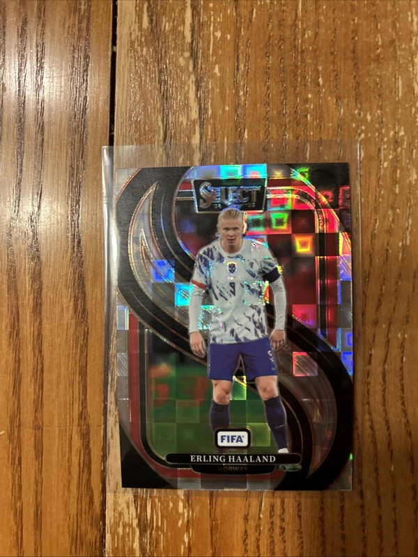 2024-25 Panini Select Fifa - Mezzanine Erling Haaland #183 Pandora Prizm view 2
