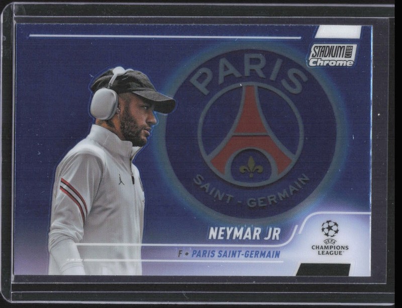 2021 Topps Stadium Club Chrome UEFA Champions League Neymar Jr #100