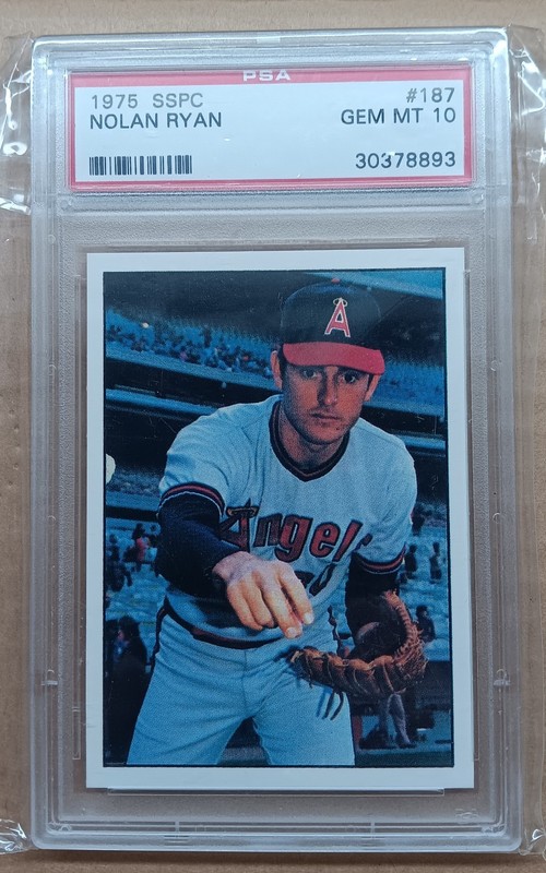 NOLAN RYAN 1975 SSPC PSA 10 WOW