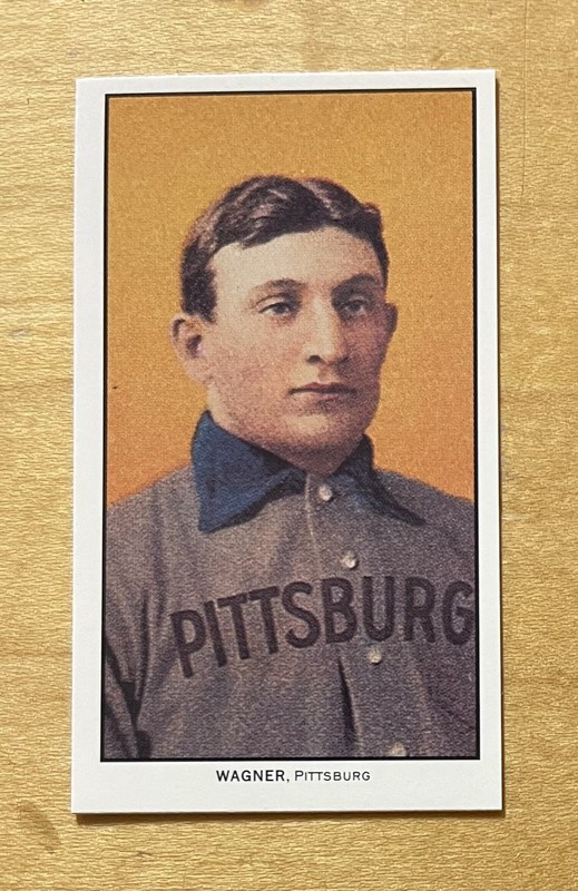 Honus Wagner 1909 T-206 Piedmont Tobacco Card Licensed Reprint Mint