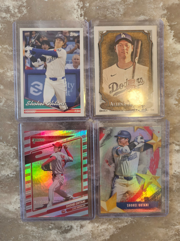 MLB Card Lot Ohtani /2021 Max Clark Bowman Chrome Ty Madden Auto Jobe Relic RC