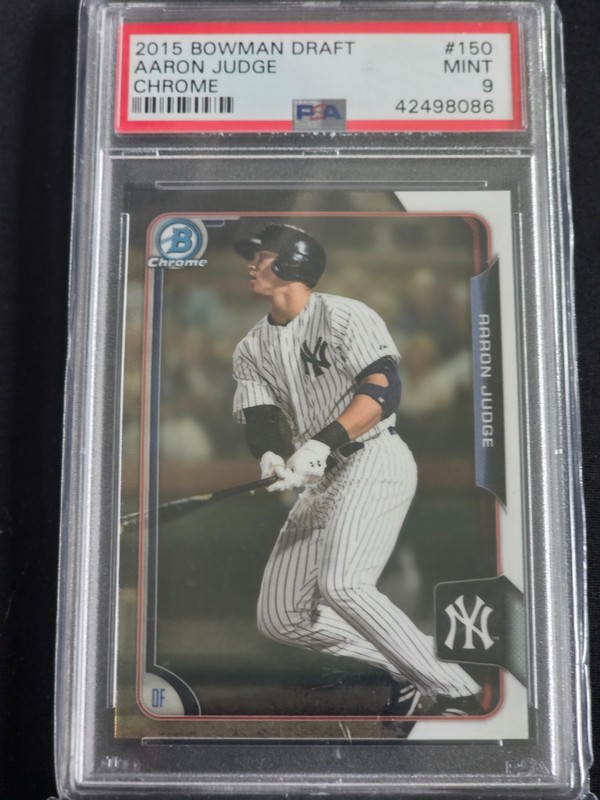 2015 Bowman Draft Aaron Judge Chrome #150  PSA 9 New York Yankees